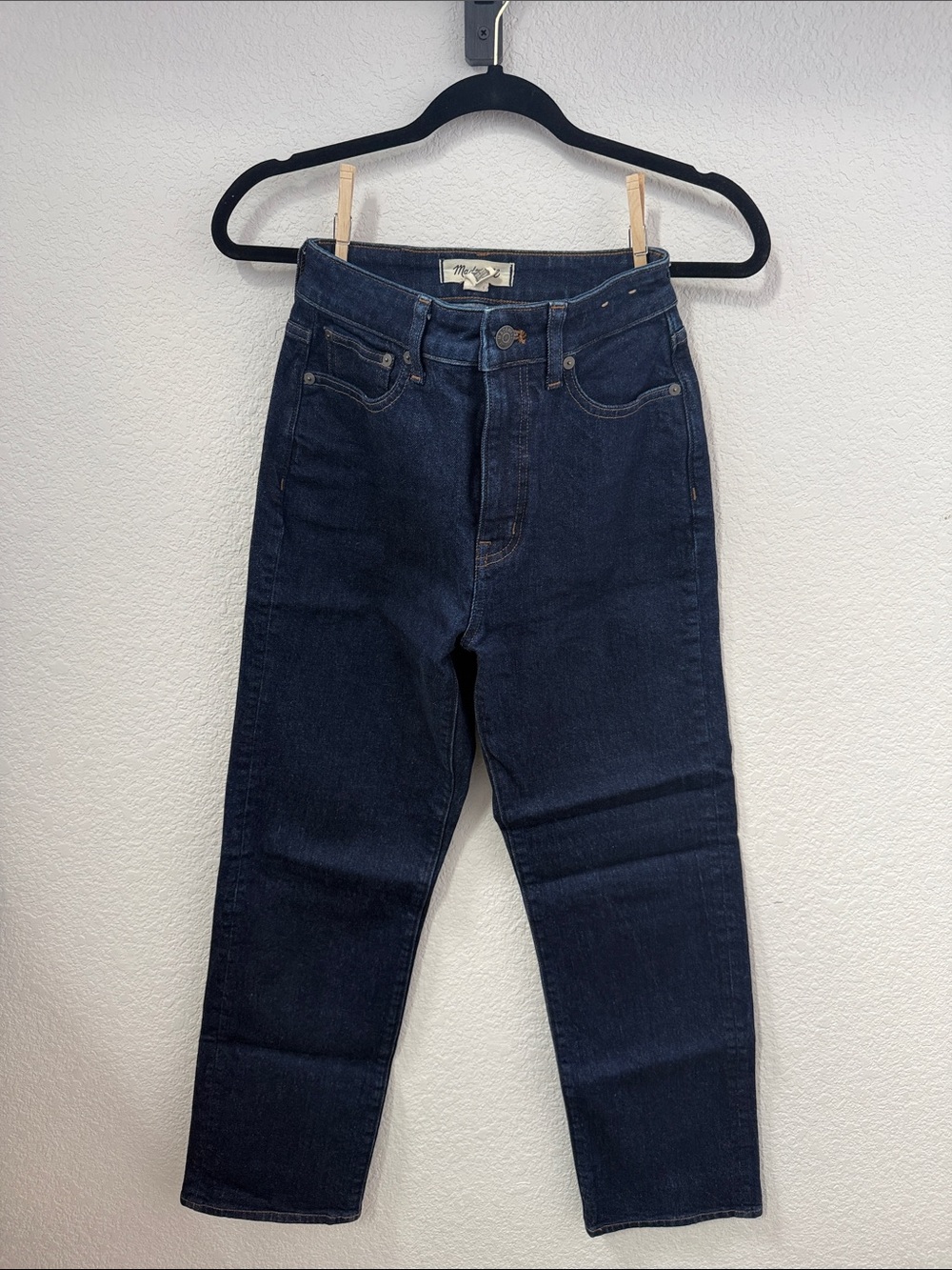 Madewell Curvy 90’s Straight Jeans Size 25